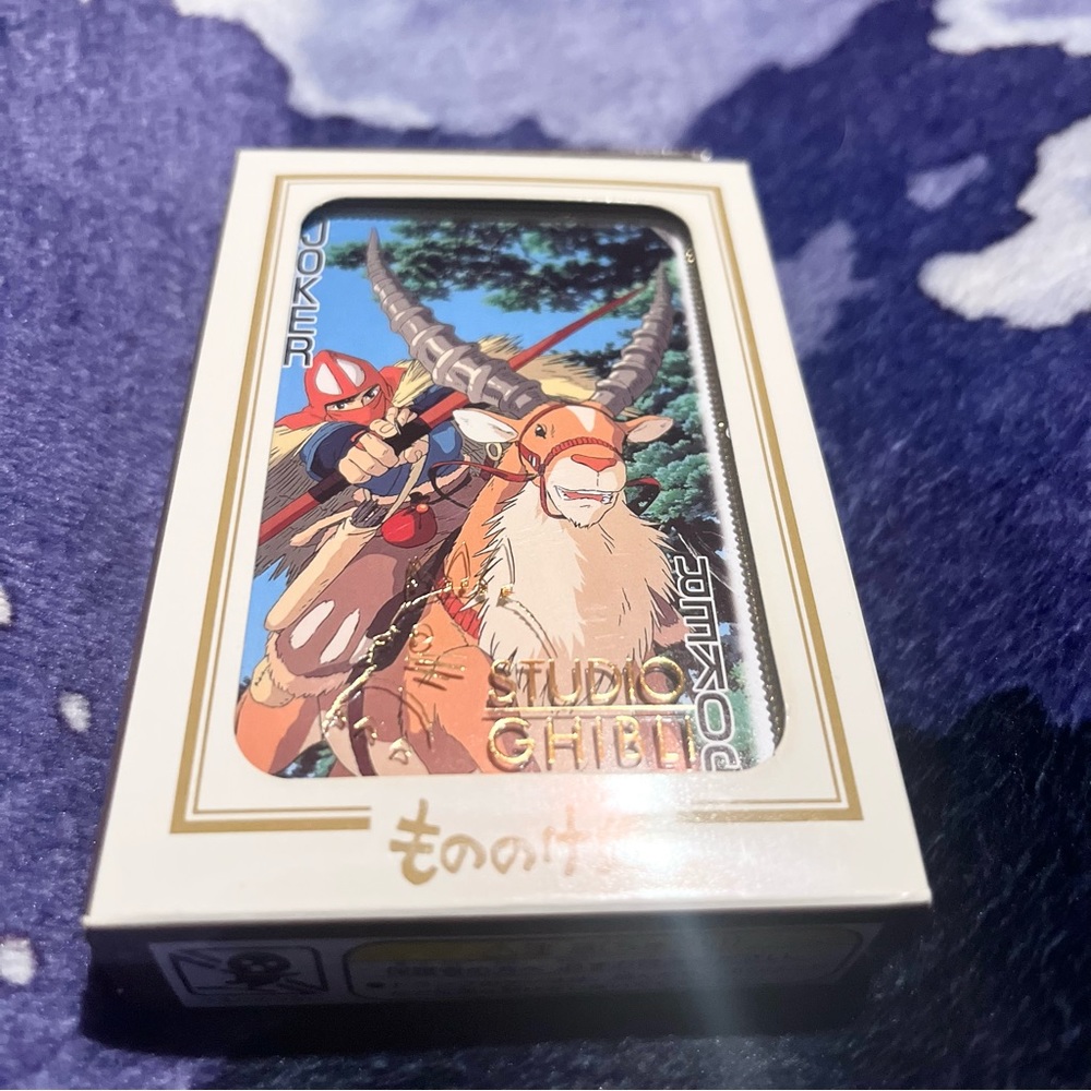 Princess Mononoke Scenes Playing Cards